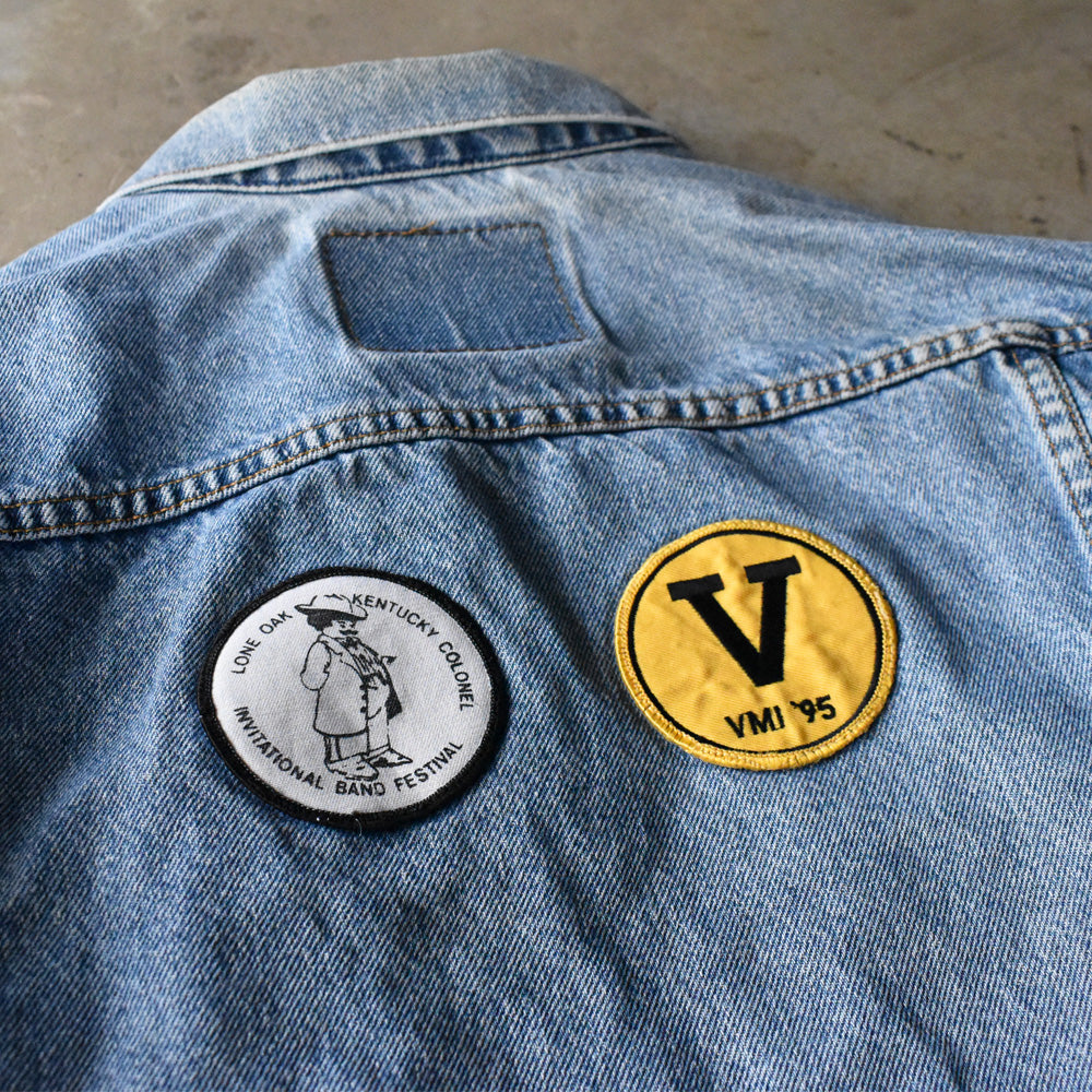 90’s Levi's 70507-0389 ワッペンカスタム! デニムジャケット USA製 240411