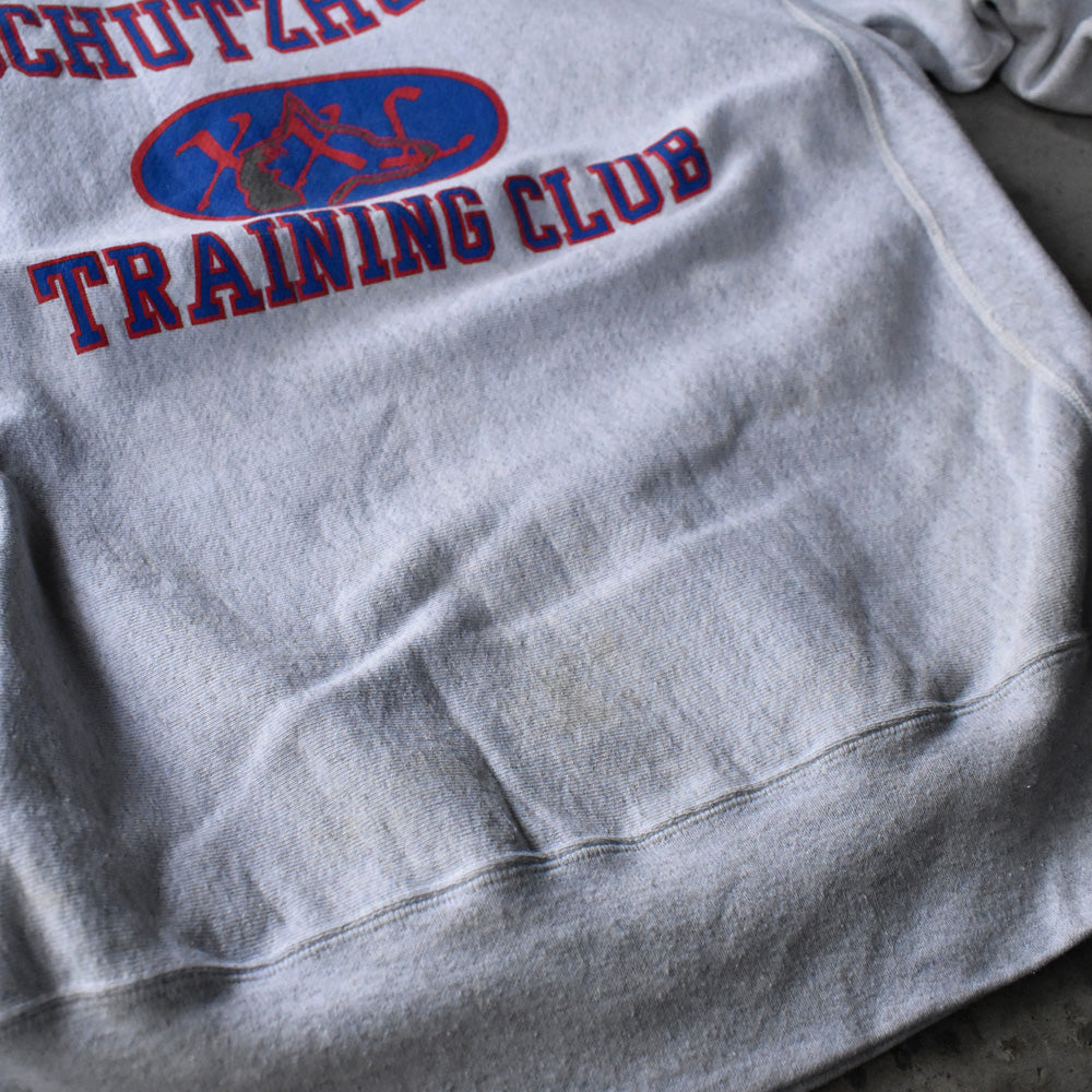 90’s SOFFE “SCHUTZHUND TRAINING CLUB” リバースタイプ スウェット USA製 240624