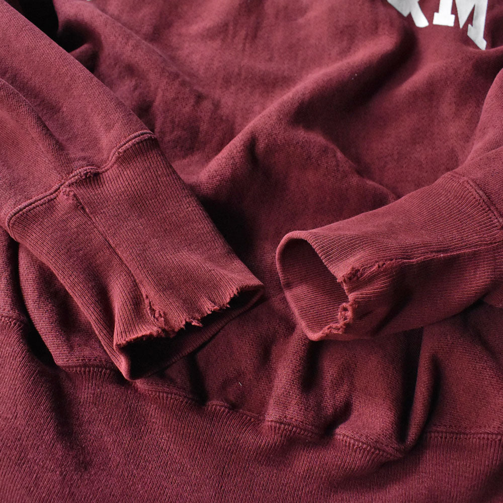 90's Champion “TEXAS A&M” RWスウェット 240509
