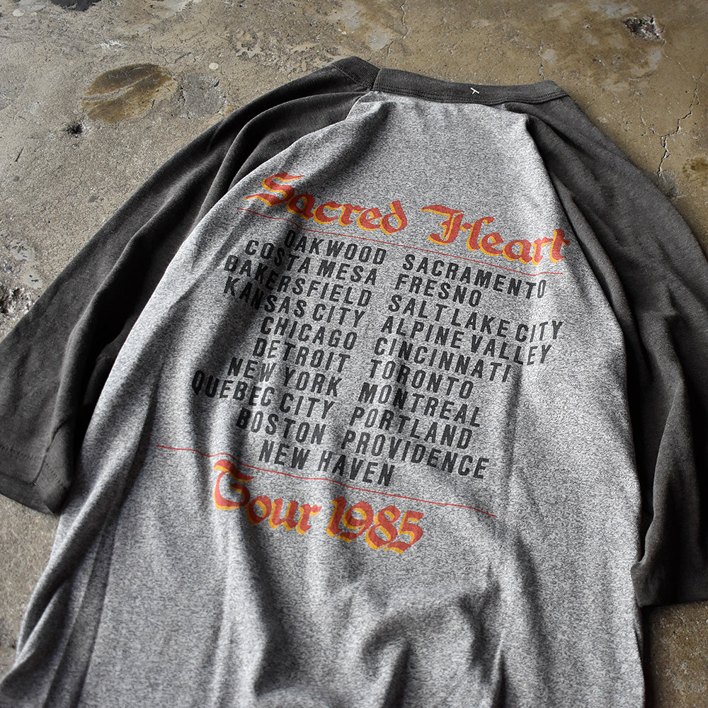 80's DIO “Sacred Heart” Tour ラグランスリーブTシャツ 250429H