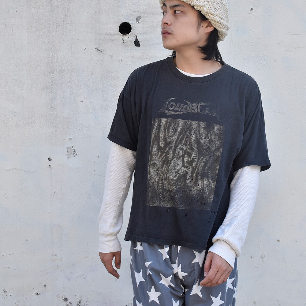 90's LOUDBLAST “Disincarnate” Europe'91 Tour Tシャツ 231026H