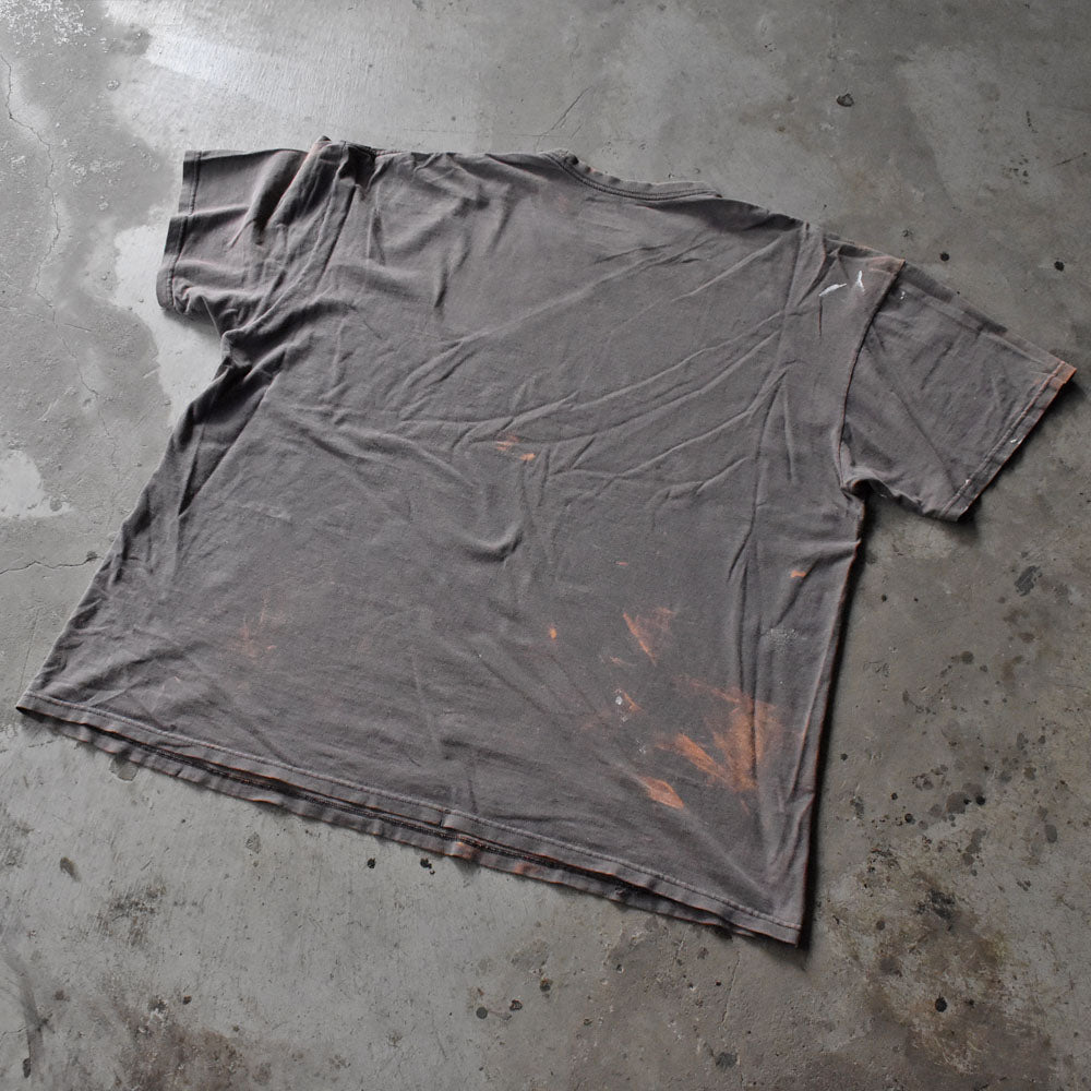 NIKE ペンキ&ブリーチ! 雰囲気◎ ロゴ Tシャツ 240801