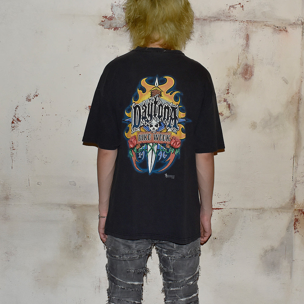 90's “Daytona Bike Week 1996“ ポケットTシャツ 250611H