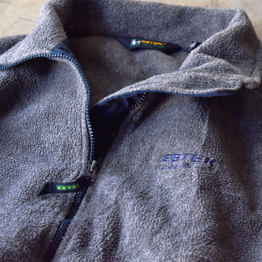 90’s Eddie Bauer EBTEK ハーフジップ フリースプルオーバー USA製 240131