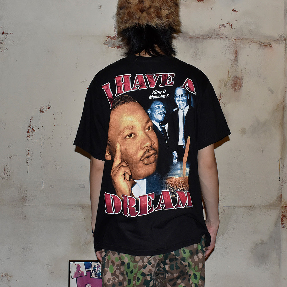 90's “King&Malcolm X“ RapTee Style! 250502H
