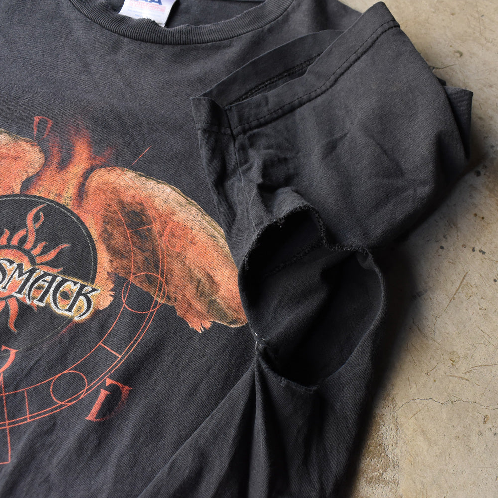 Y2K Godsmack “Flaming Wings” ロック Tシャツ 250711