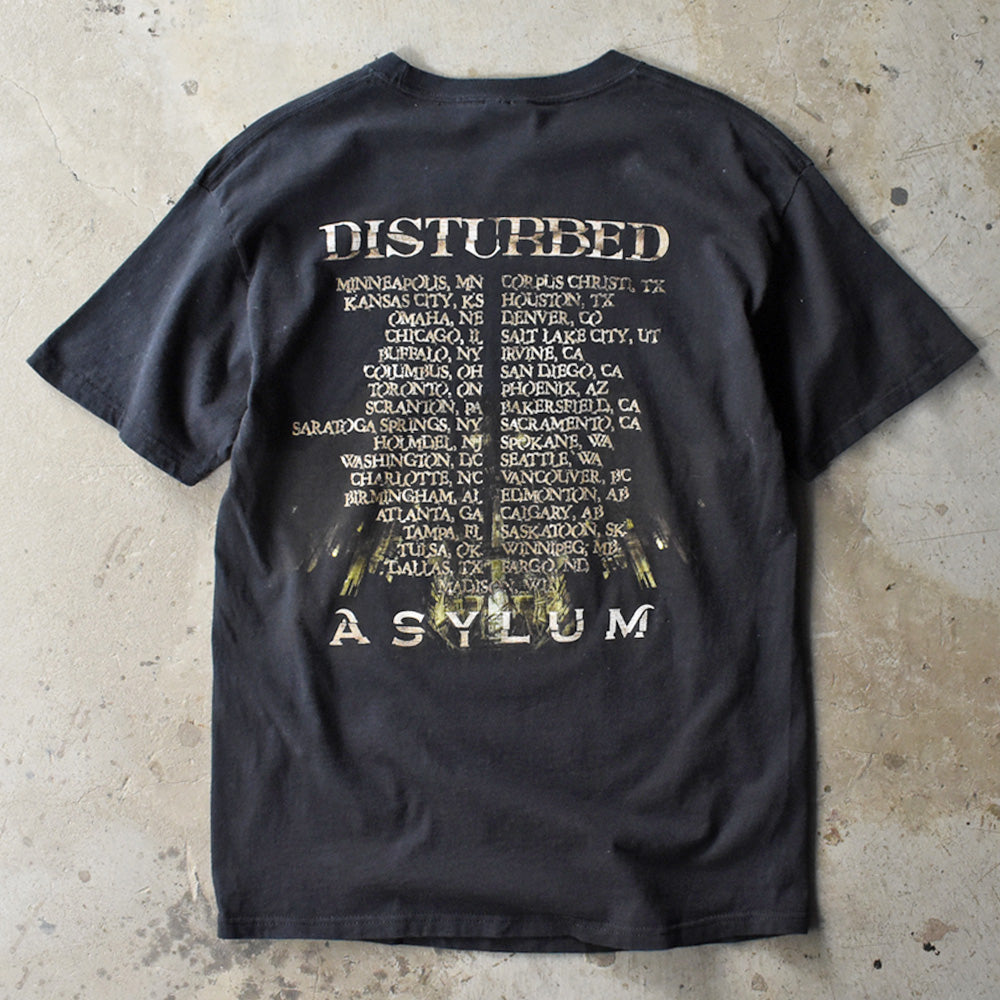 Disturbed “Asylum Tour” ロック Tシャツ 250725