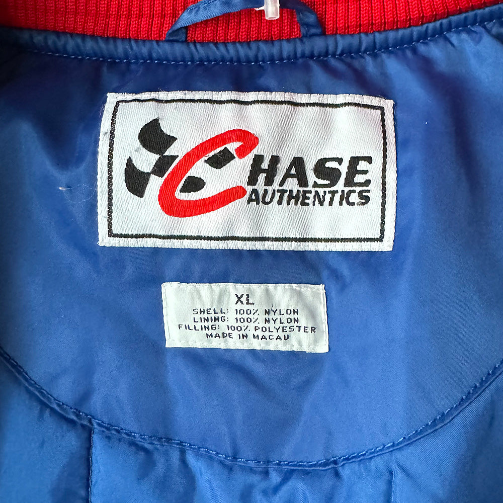 Y2K Chase Authentics “PEPSI” 中綿入り ナイロン レーシングジャケット 240312H