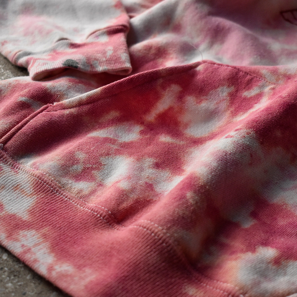 80's Champion “WISCONSIN” タイダイ パーカー プリントタグ USA製 250310H