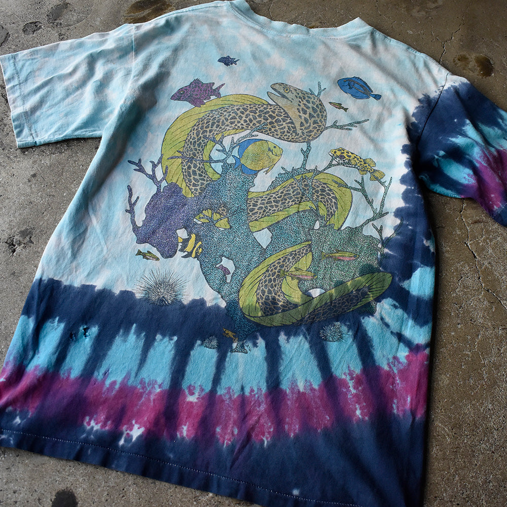 90’s LIQUID BLUE “Jerry Garcia Band” タイダイTシャツ 250620H