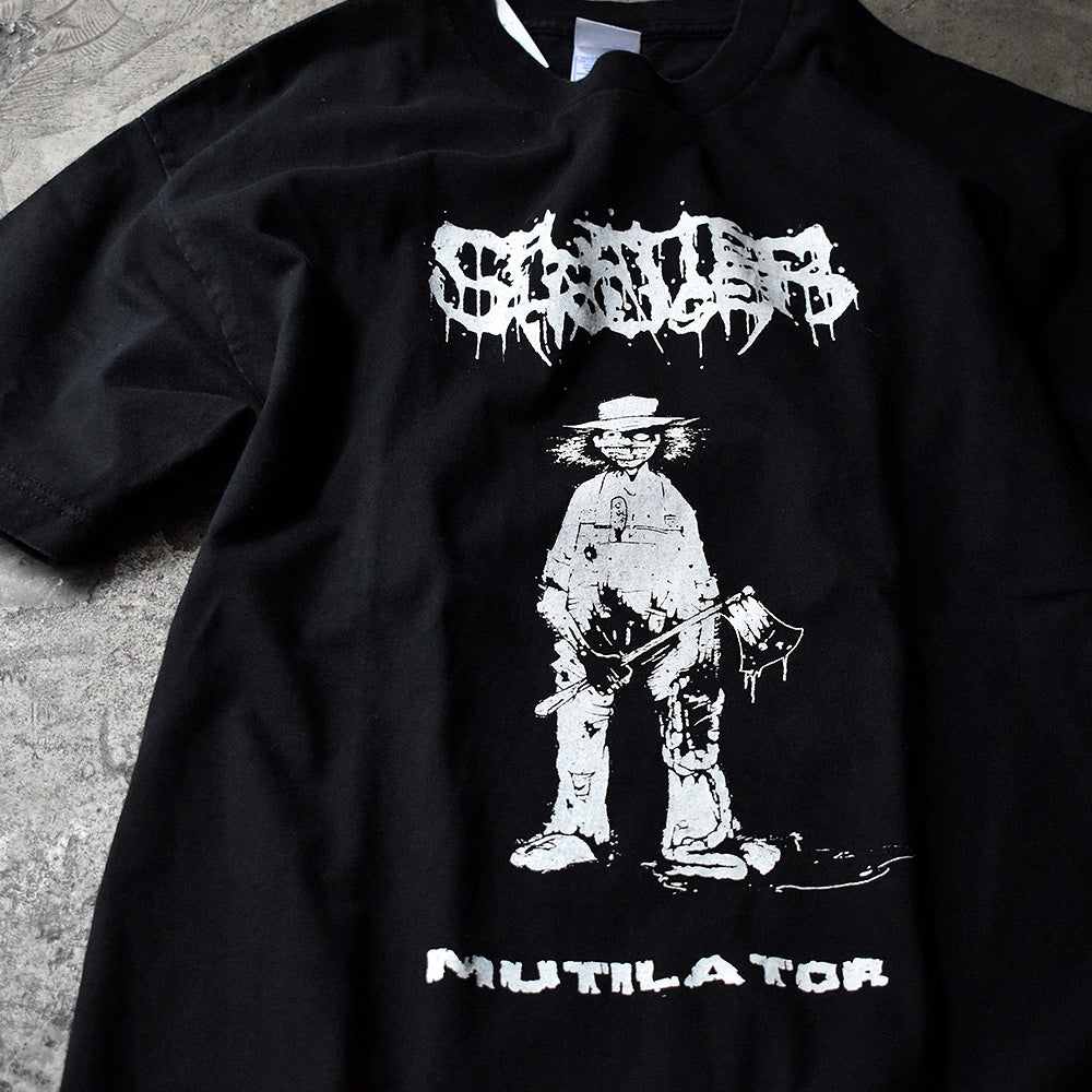 Y2K SPLATTERHOUSE “Mutilator” ロック Tシャツ 240424H