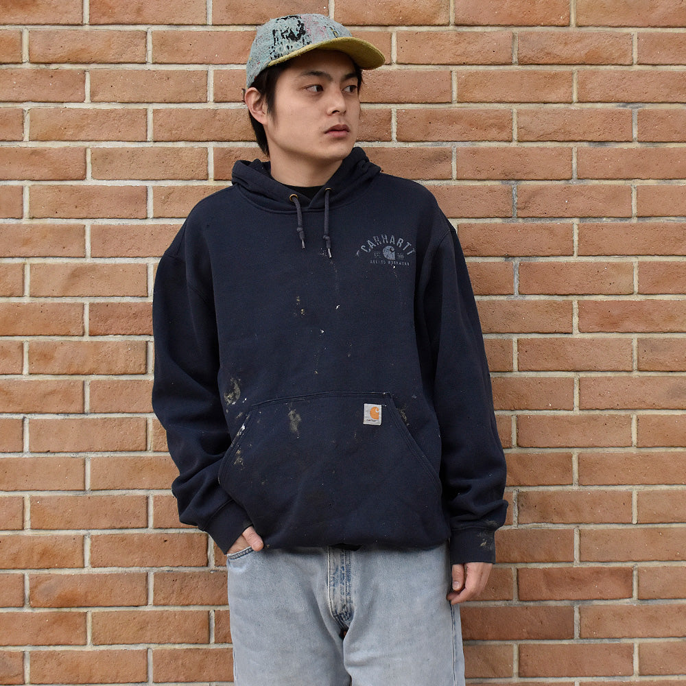 ペンキ! Carhartt プルオーバーパーカー 250212H