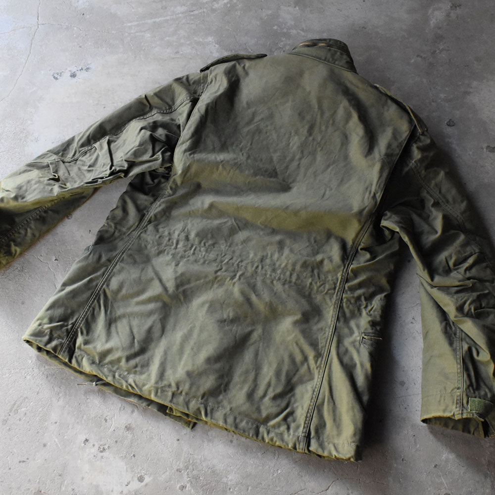 ’76 U.S.ARMY M-65 フィールドジャケット ブラスジップ 250104