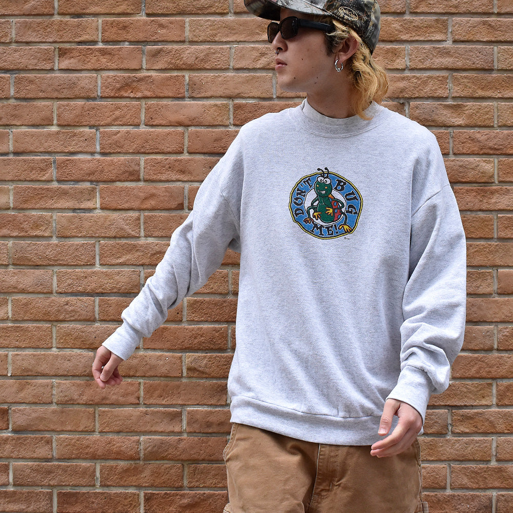 90's “Don't bug me” スウェット USA製 240308H