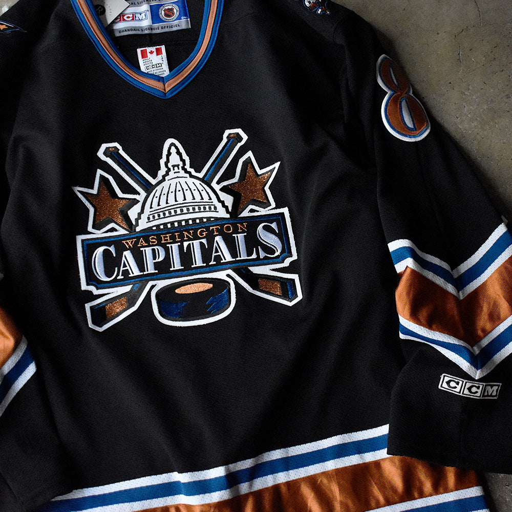 Y2K CCM NHL “WASHINGTON CAPITALS“ ホッケーシャツ 250610H