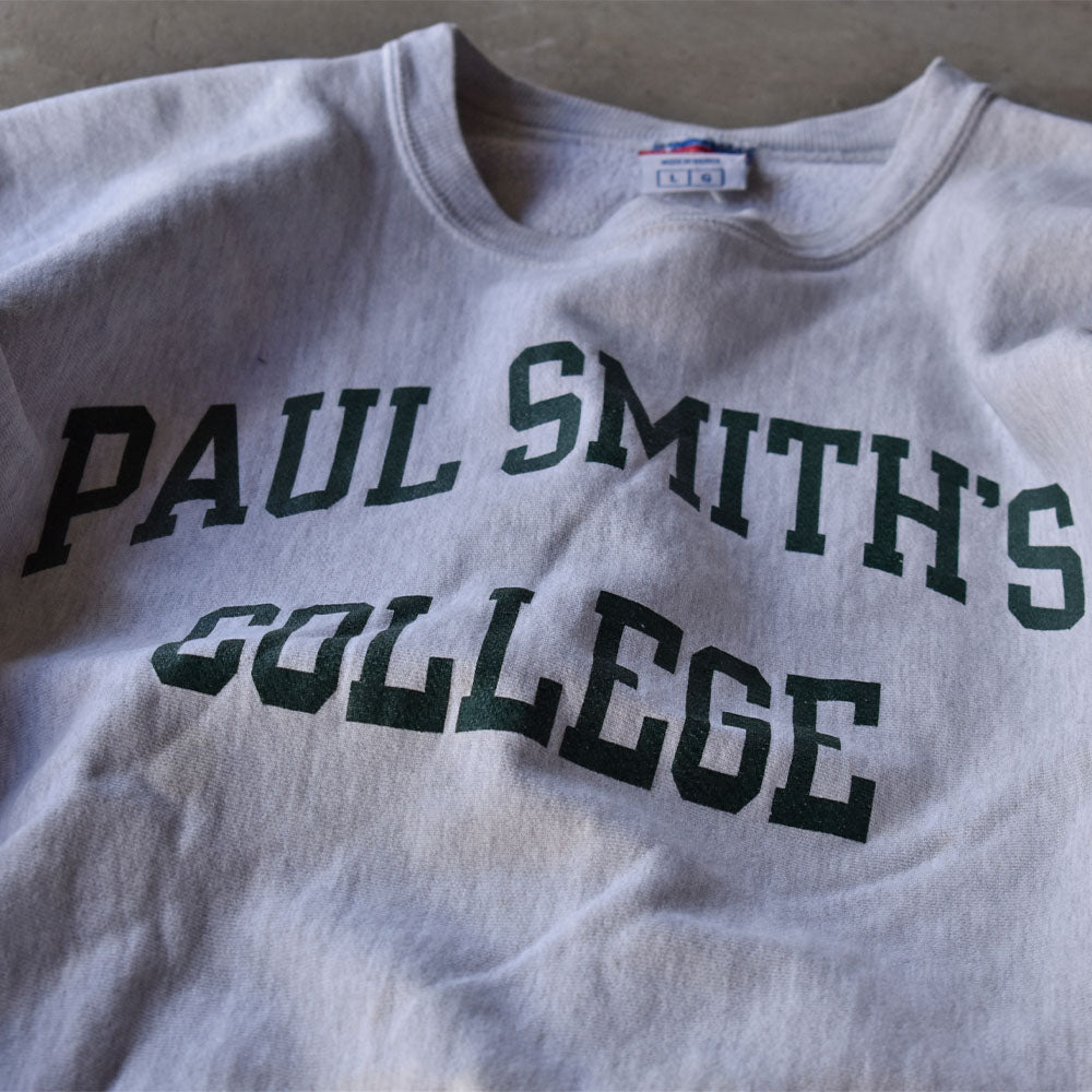 Y2K Champion “PAUL SMITH’S COLLEGE” RWスウェット 231114