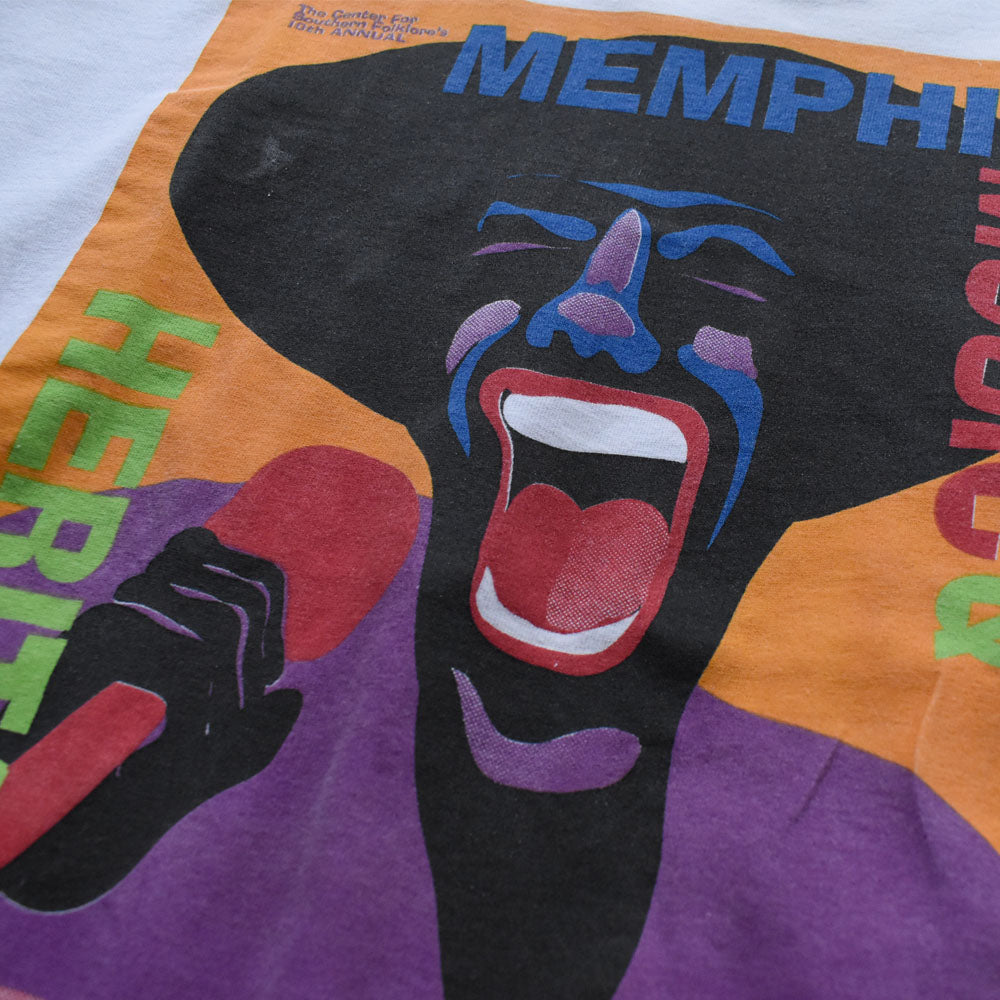 90’s Fruit of the Loom “MEMPHIS MUSIC & HERITAGE FESTIVAL” フェス Tシャツ 250501