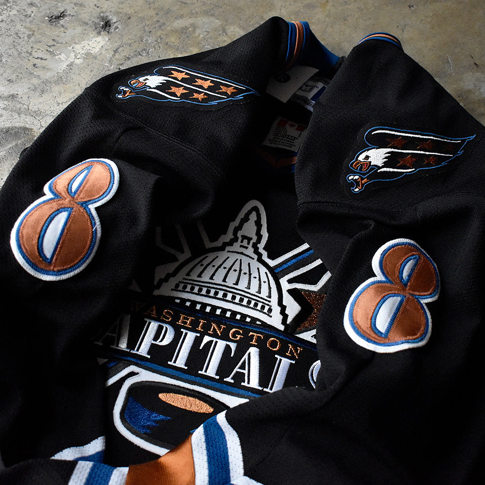 Y2K CCM NHL “WASHINGTON CAPITALS“ ホッケーシャツ 250610H