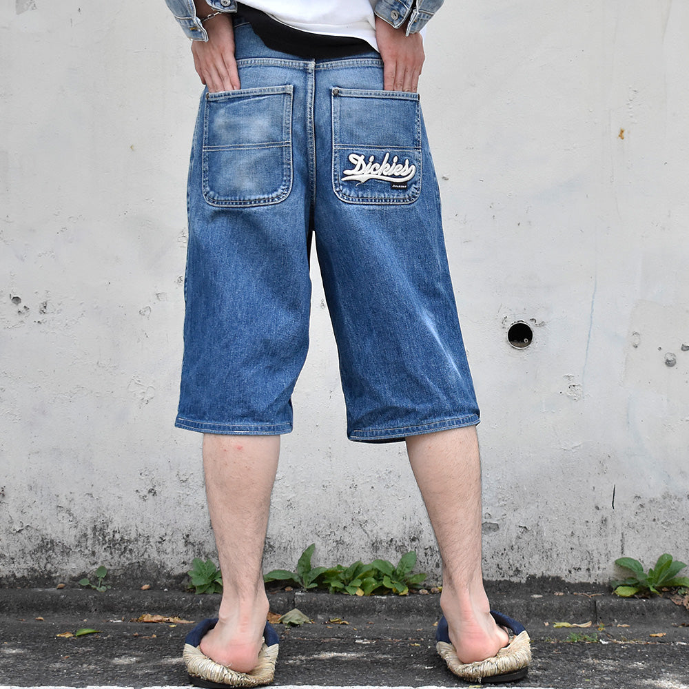 Y2K Dickies デニム バギーショーツ 250704H