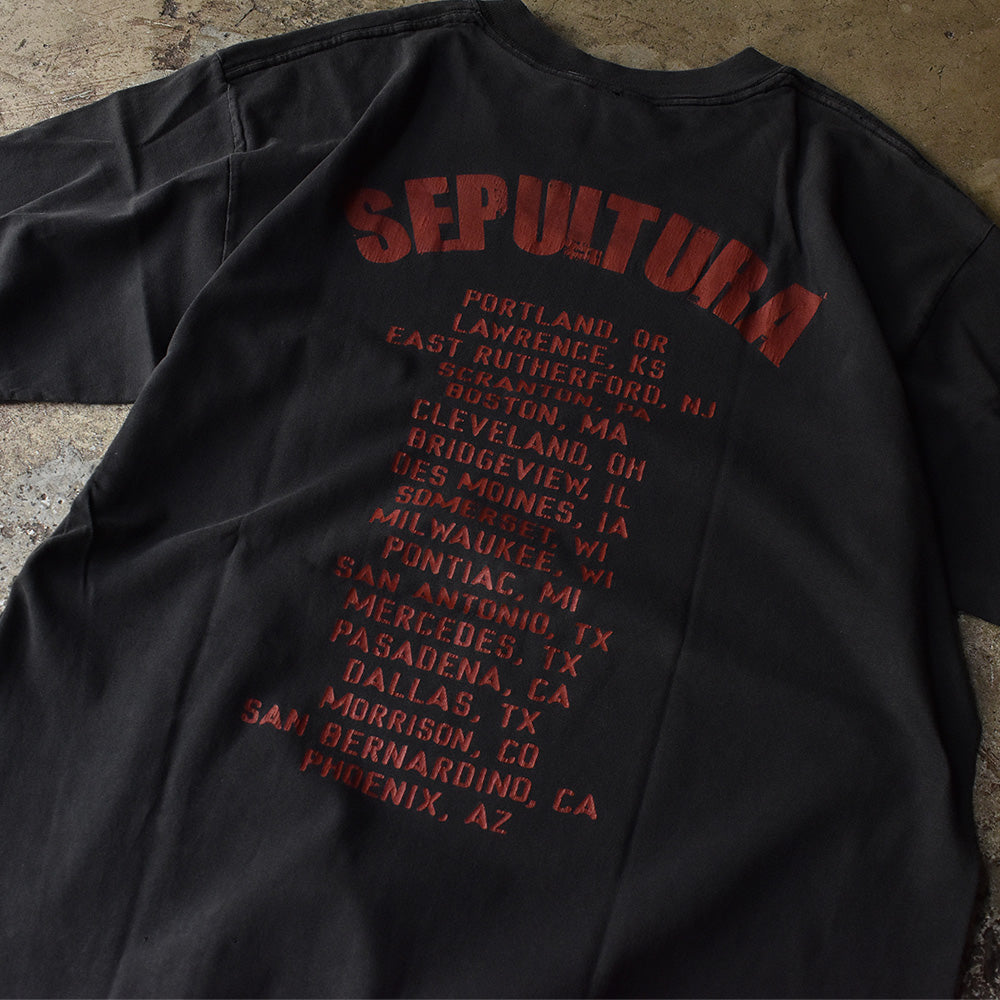 90's～　SEPULTURA/セパルトゥラ　Tour Tee　230506H
