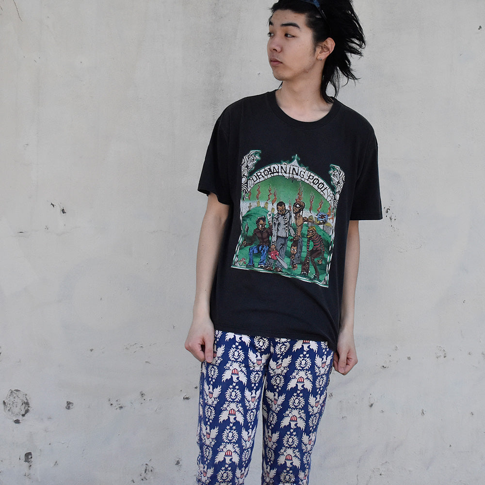 Y2K Drowning Pool “Texas Metal Massacre” Tシャツ 250415H