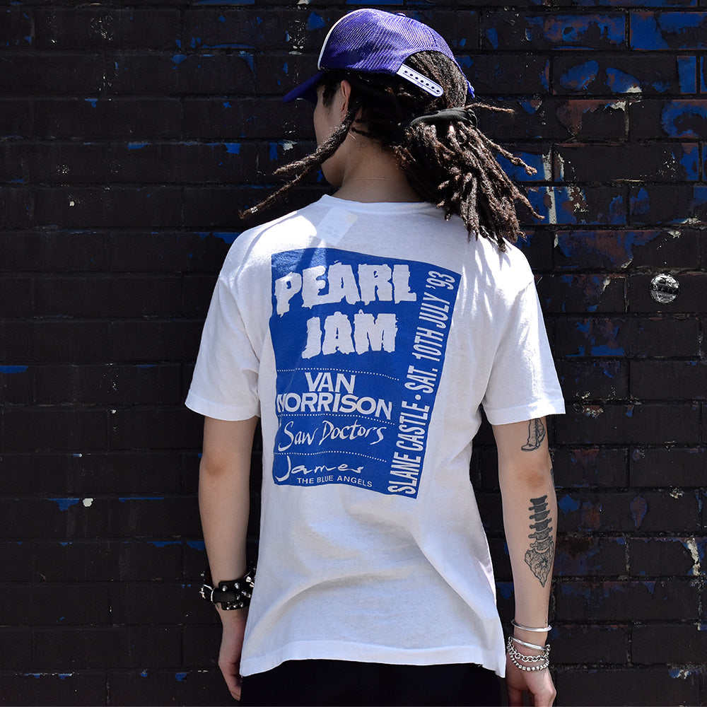 90's Neil Young / Booker T&The MG's “Slane Festival 1993“ フェス ロック Tシャツ 240518H