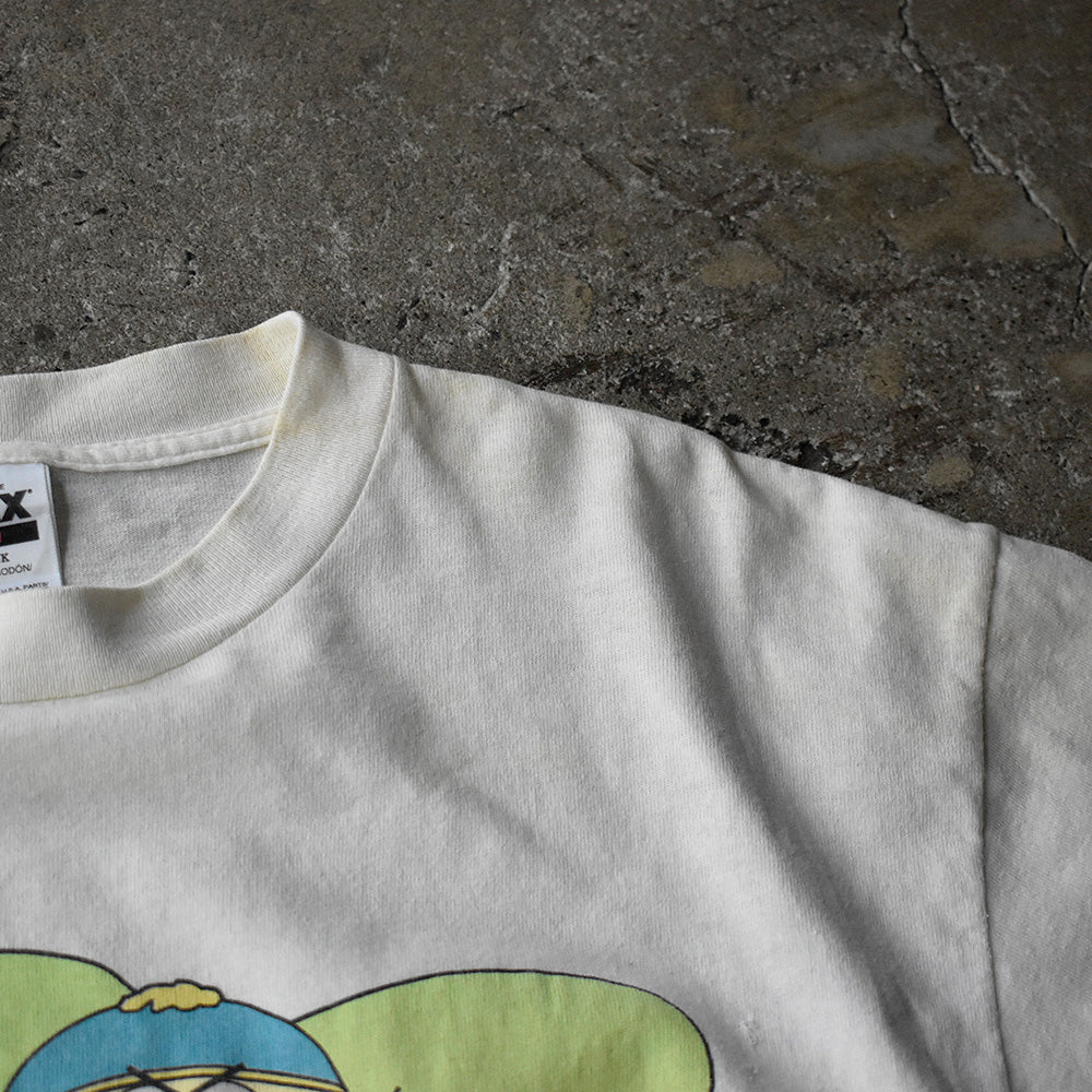 90's South Park “Yeah I Want Cheesy Poofs“ 海外アニメ キャラ Tシャツ 250714H