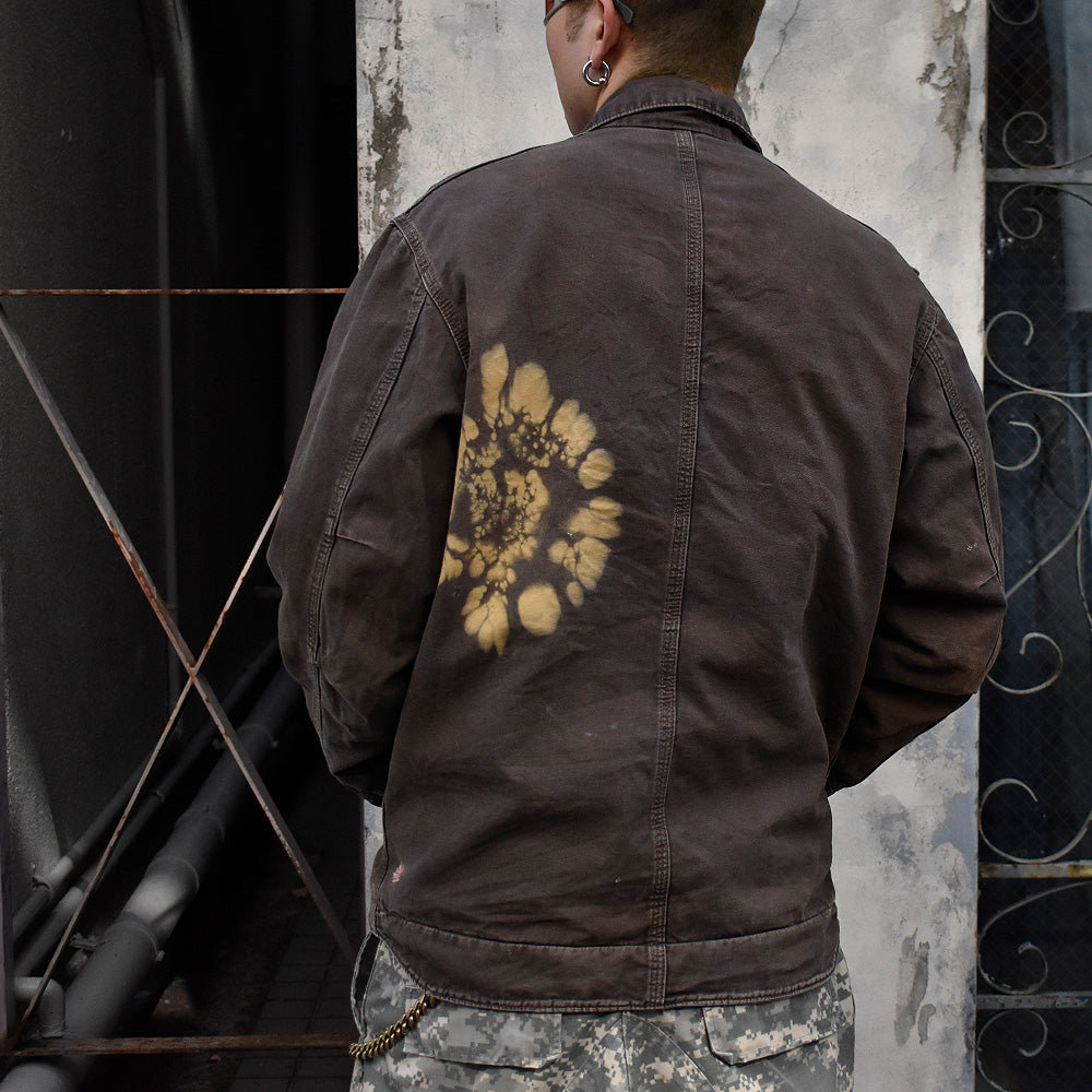 Y2K Carhartt ダメージ!ブリーチ! ハミルトン ジャケット 250207H