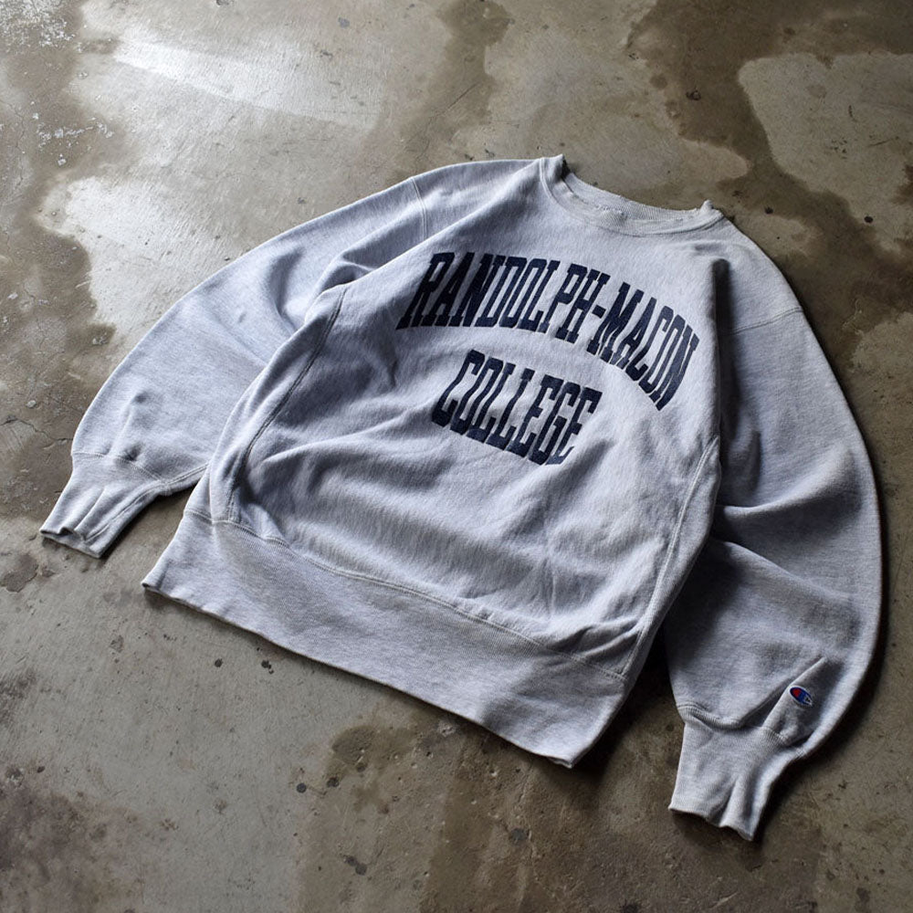 90’s Champion “RANDOLPH-MACON COLLEGE” RWスウェット USA製 230923