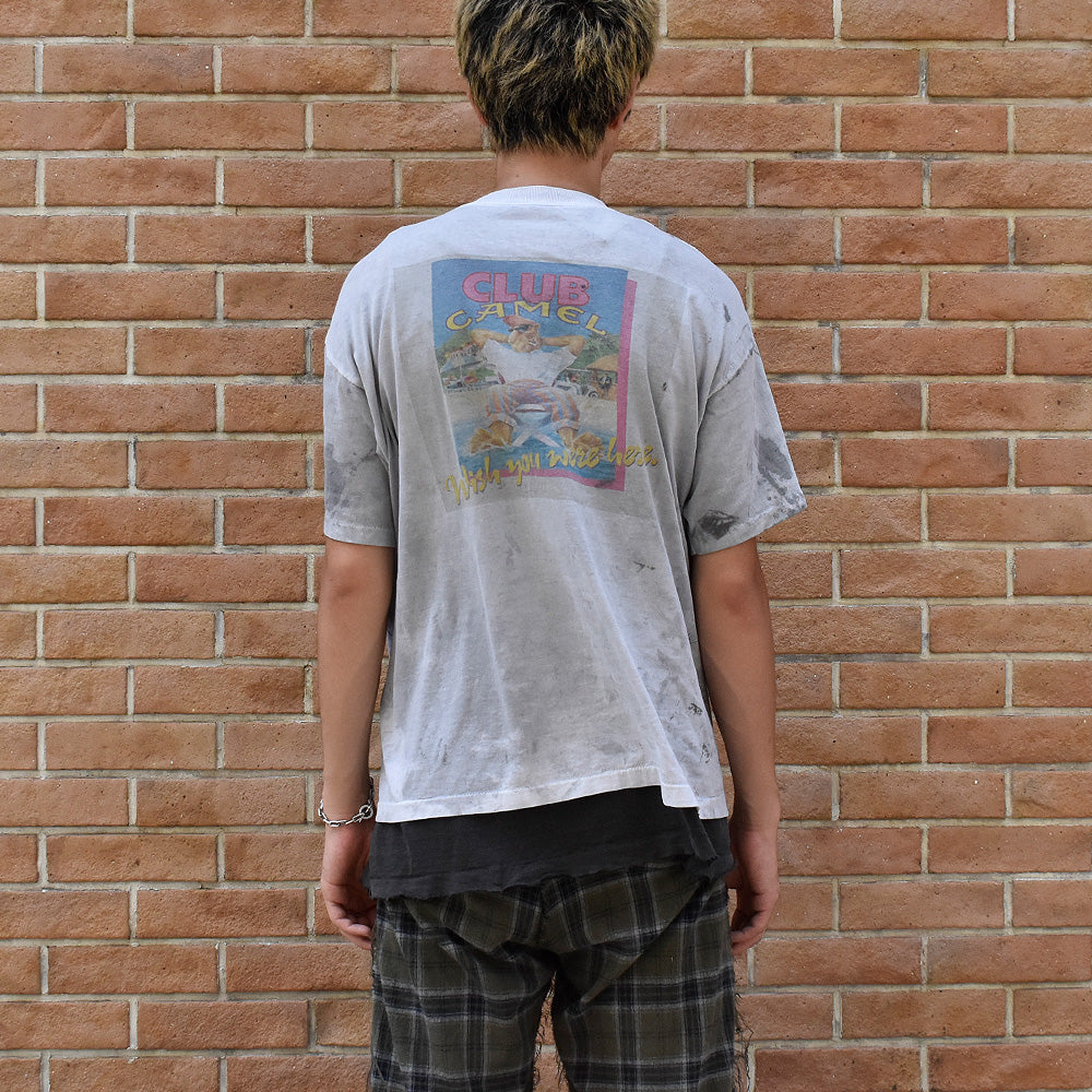 90’s CAMEL "CLUB CAMEL MEMBER" ポケットTシャツ USA製 250804H