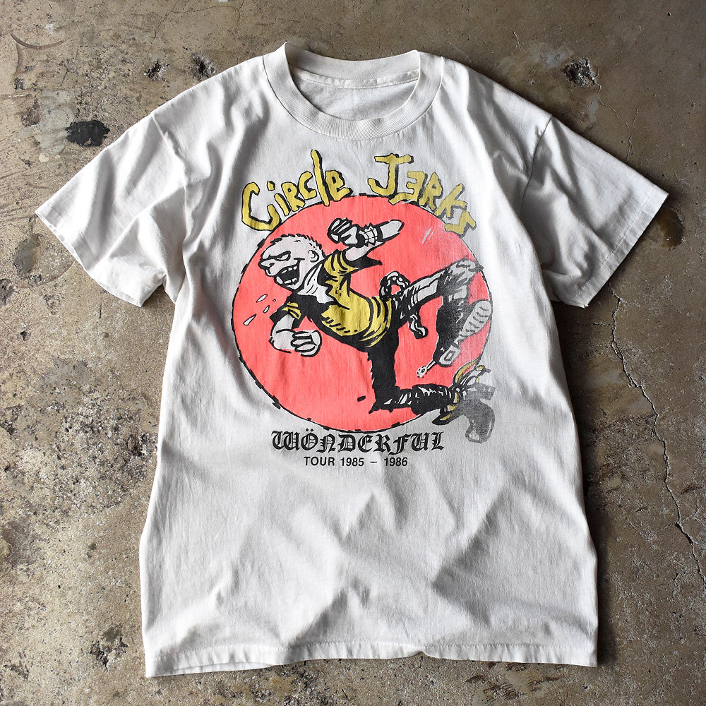 80's Circle Jerks “Wonderful” Tour Tシャツ 240410H