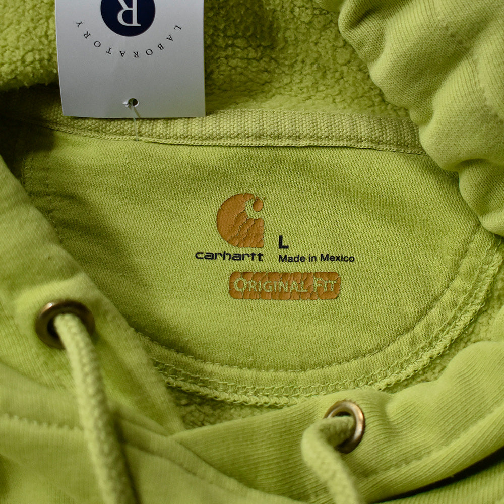 Carhartt ペンキ! 蛍光カラー プルオーバーパーカー 250304H