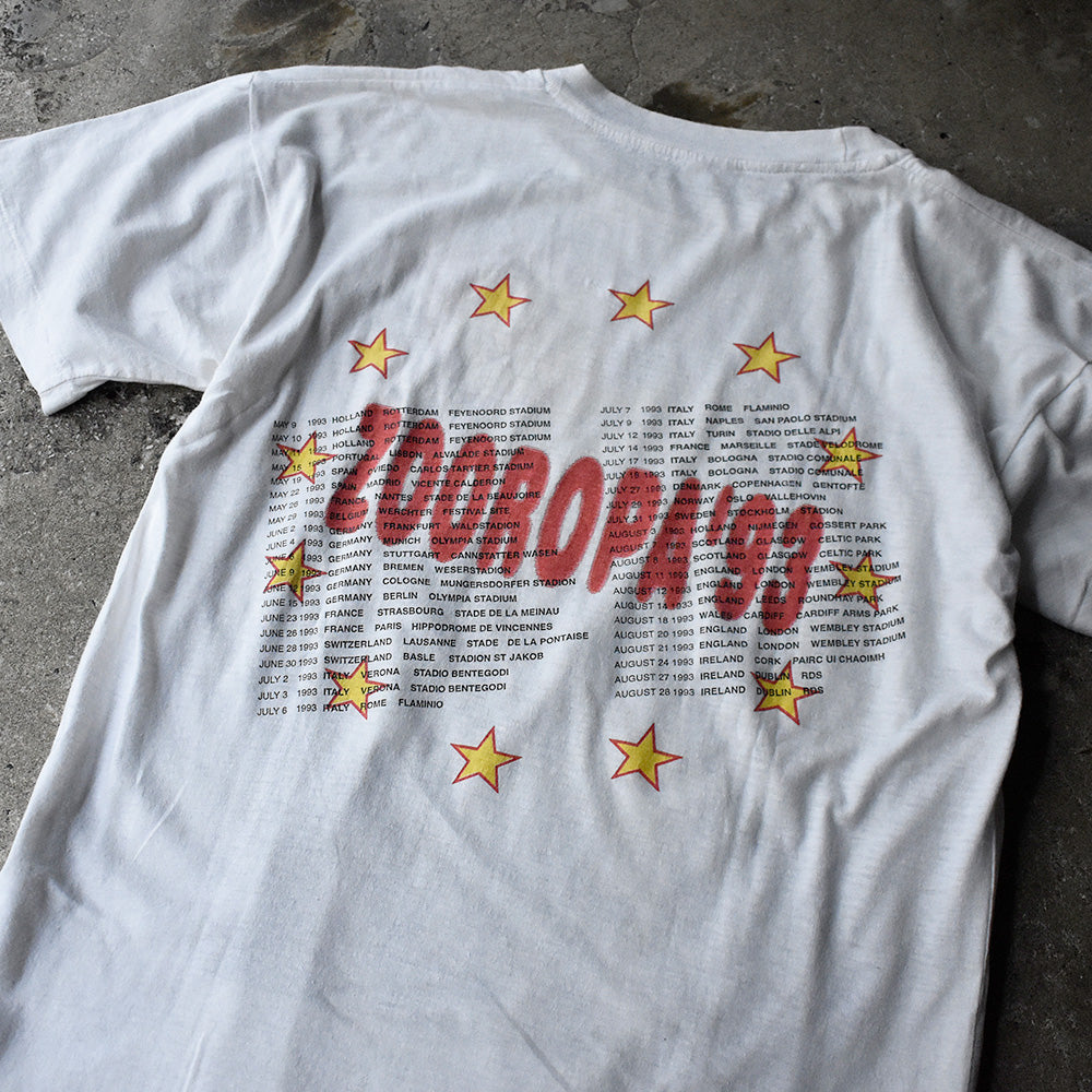 90's U2 "ZOOROPA'93 Zoo TV" Tour Tシャツ 250512HYY