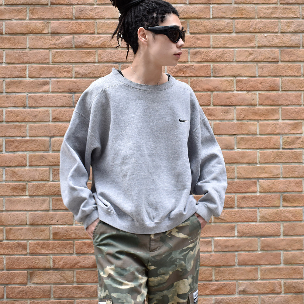 90's NIIKE ロゴ刺繡 スウェット USA製 240205H
