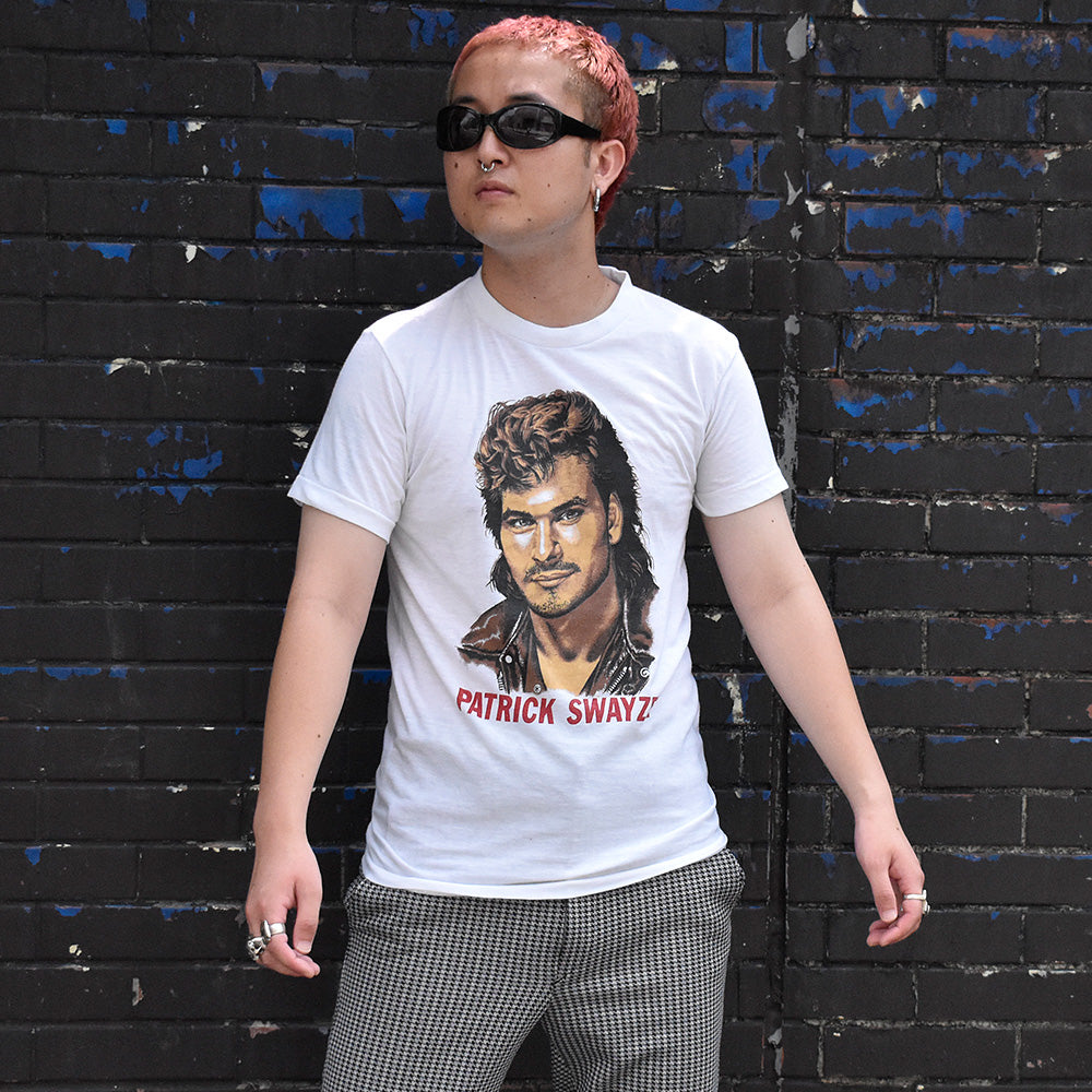 80's “Patrick Swayze” Dirty Dancing/Ghost Tシャツ USA製 250828H