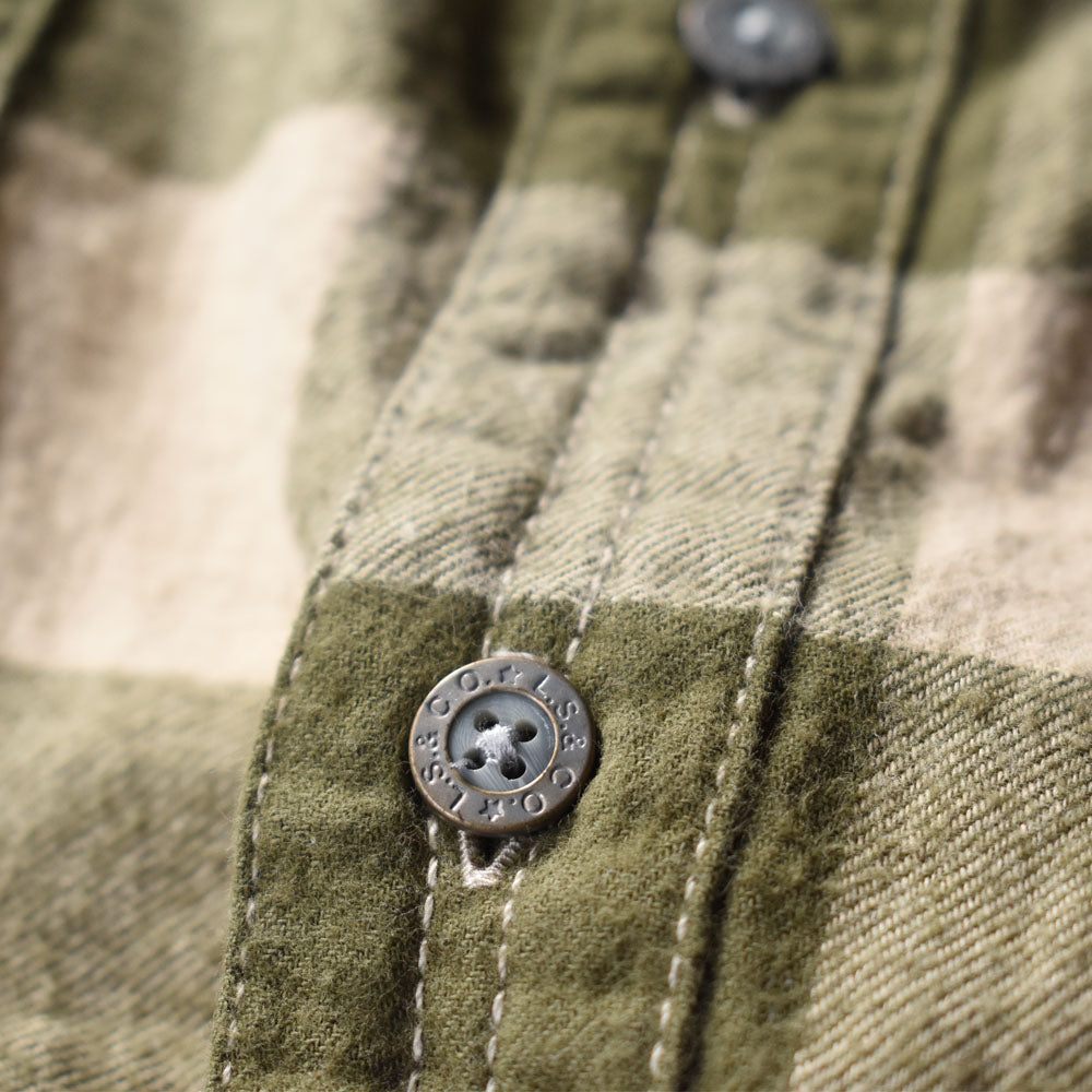90’s Levi’s ブロックチェック フランネルシャツ 251007H