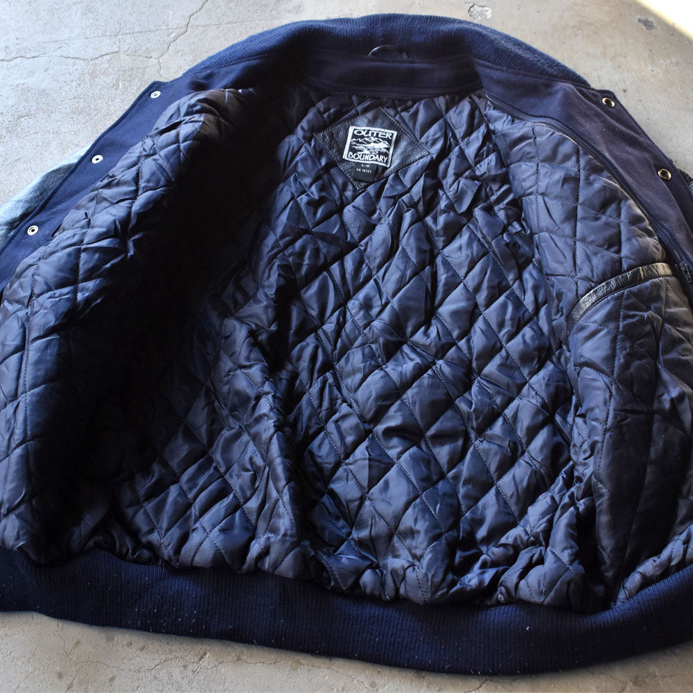 90’s OUTER BOUNDARY “BLAZERS” バーシティ アワードジャケット USA製 240202
