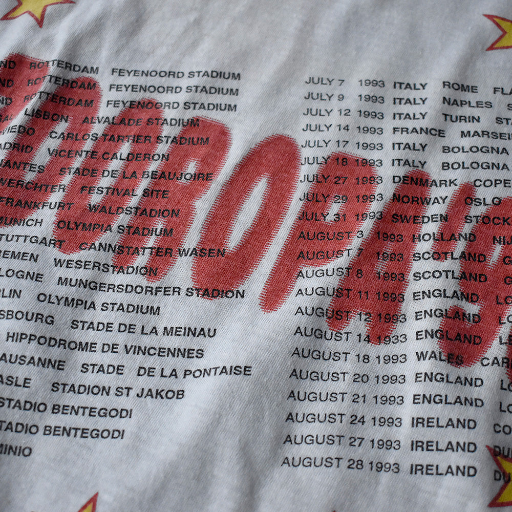 90's U2 "ZOOROPA'93 Zoo TV" Tour Tシャツ 250512HYY