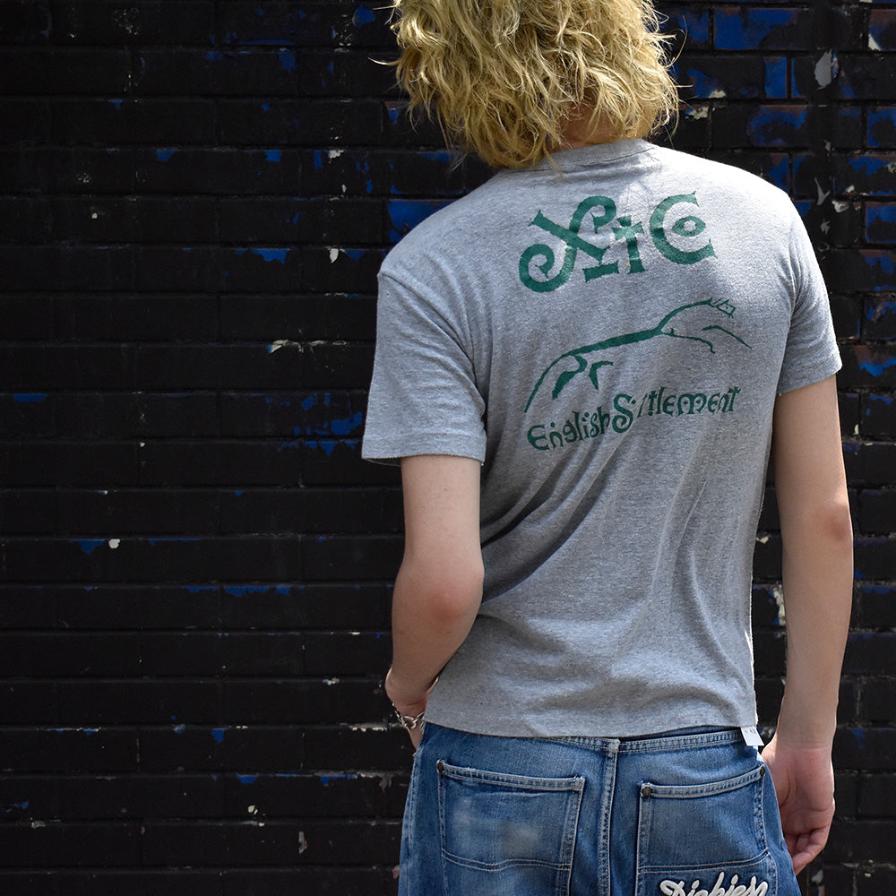 80's XTC “English Settlement” ロック Tシャツ 250704HYY
