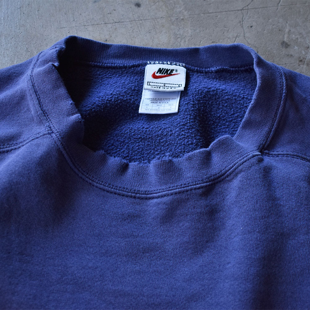 90’s NIKE 刺繍ロゴ スウェット USA製 231031