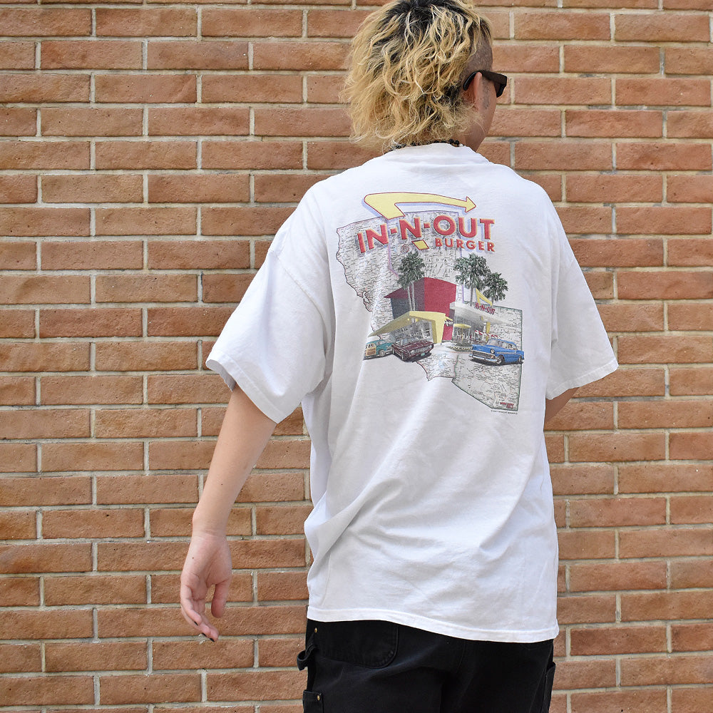 Y2K “In-N-Out Burger“ Tシャツ 240814