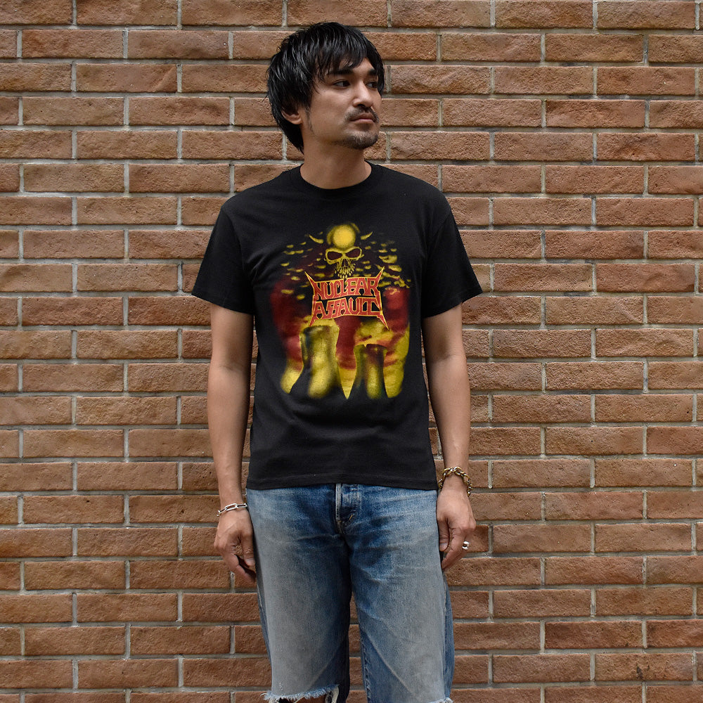 80's Nuclear Assault “Survive” Tour ロック Tシャツ 250706H