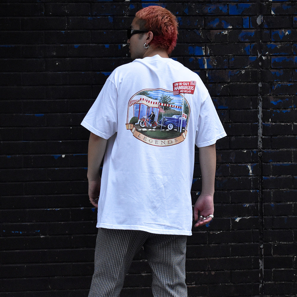 90's~ デッドストック! “In-N-Out Burger“ 企業 Tシャツ 250828H