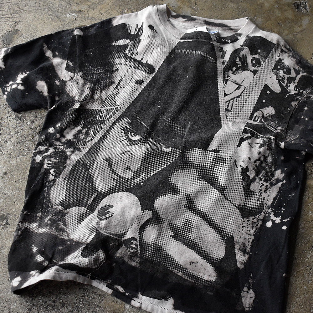 90's MOSQUITOHEAD "A Clockwork Orange" AOP Tシャツ USA製 250802H