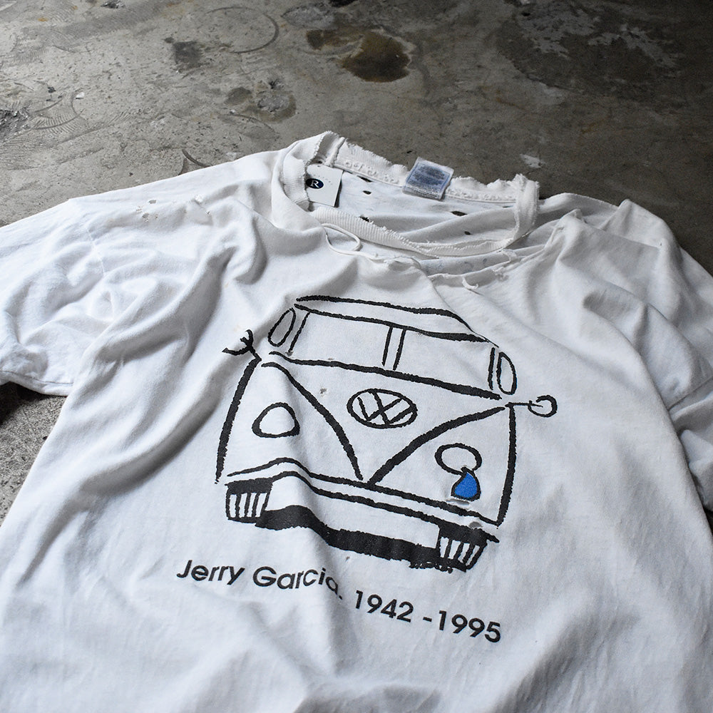 90's ボロ！ Grateful Dead “Jerry Garcia” 追悼Tシャツ 240424H