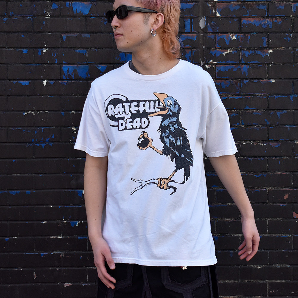 90's～ Grateful Dead “Wake Of The Flood Crow” Tシャツ 240106H