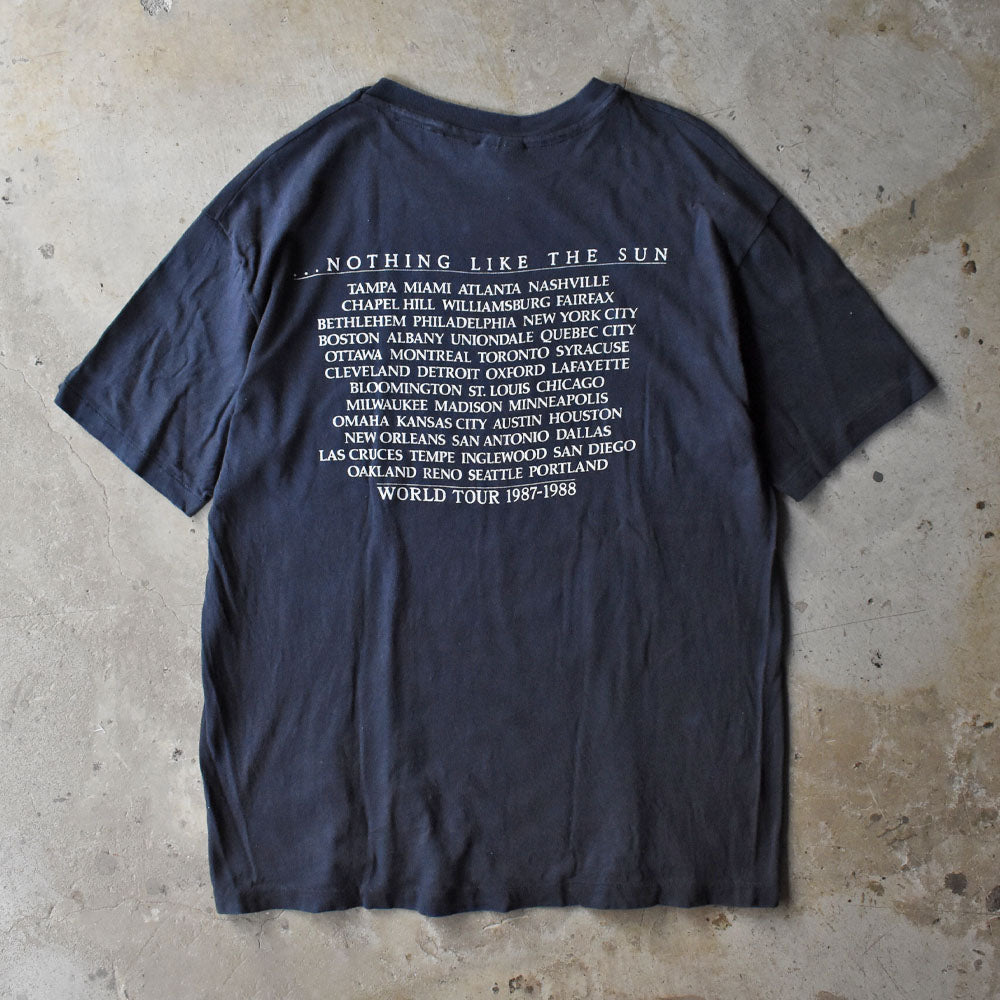 80’s Sting “...Nothing Like The Sun” Tour ロック Tシャツ 250919H