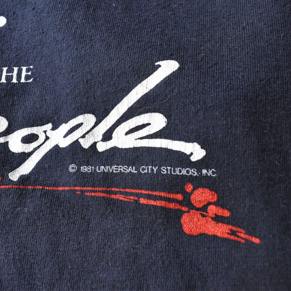 80’s "Cat People" ムービーTシャツ USA製 250916