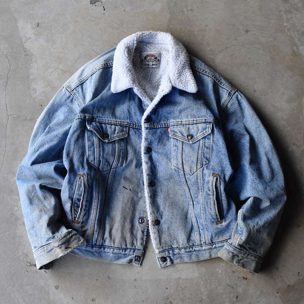 90's Levi's 70609-4891 デニムボアジャケット USA製 241202