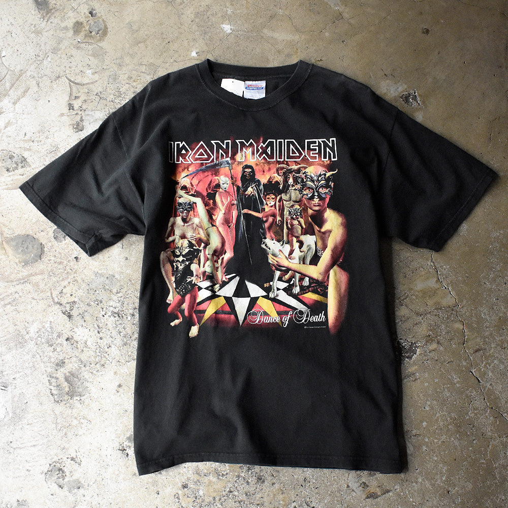Y2K Iron Maiden “Dance of Death” World Tour Tシャツ 250510H